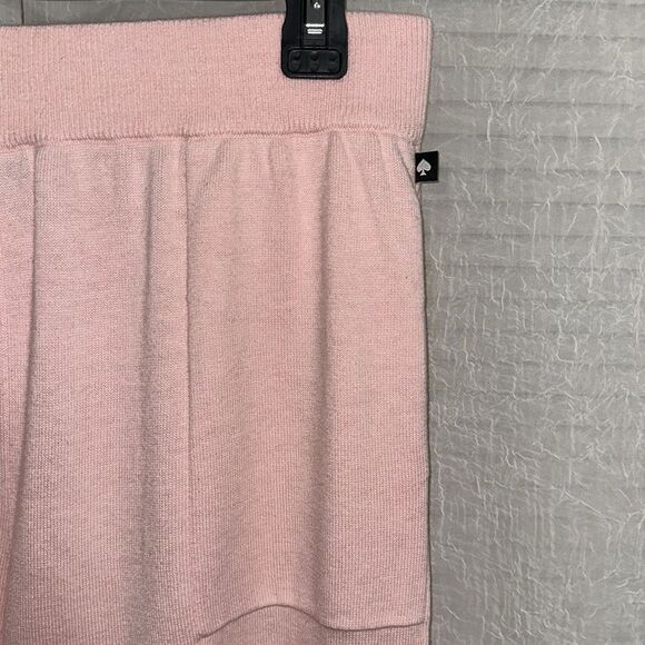 kate spade LβPink Black Stripe Crewneck Knit Long Sleeve Pant Lounge PJ Outfit - Picture 17 of 17